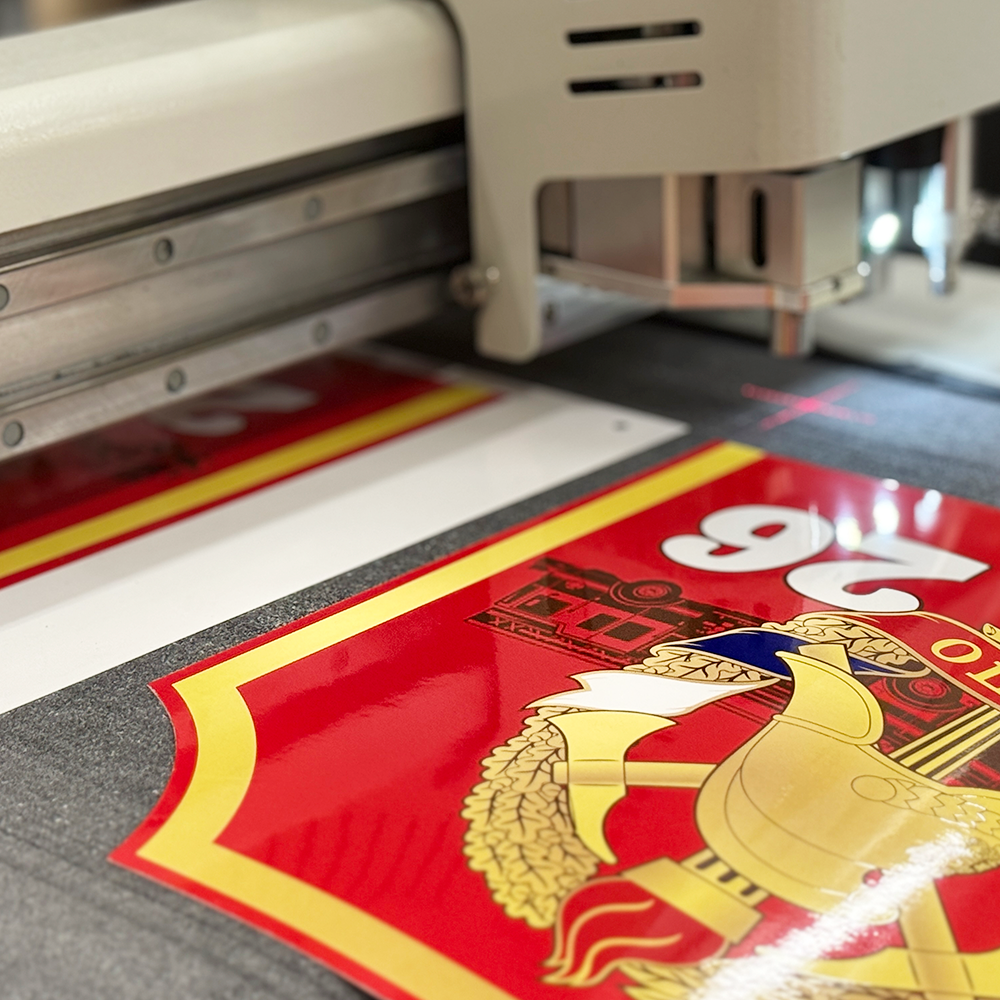 Обрезаем отпечатанные листы